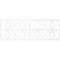 Ekena Millwork Set of Four Panels for 94 1/2"W x 32 1/4"H Hillrose Fretwork Wainscot Wall Paneling WPKP16X01X47HRE - alternate 4